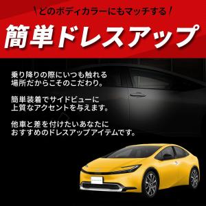 プリウス 60系 フロントドアノブカバー 2p...の詳細画像2