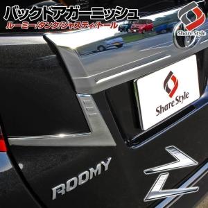 タンク ルーミー ジャスティ トール専用 バックドアガーニッシュ 2p シェアスタイル カスタム パーツ