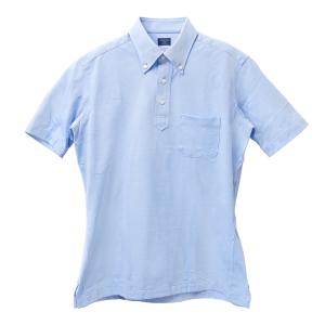 ニットシャツ CHOYA SHIRT FACTORY ニット 鹿の子ニット 半袖 ポロシャツ プルオーバー 形態安定加工 ノーアイ｜ss1946