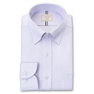 LORDSON by CHOYA メンズ長袖 形態安定ワイシャツ COD801-260 パープル 13サイズ,｜シャツステーション