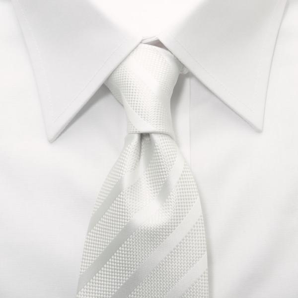 【爆買】Yukiko Kimijima HOMME 礼装 ネクタイ ホワイト 8センチ 8CM 大剣...