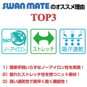 スクールシャツ 半袖 ニット Yシャツ 形態安...の詳細画像1