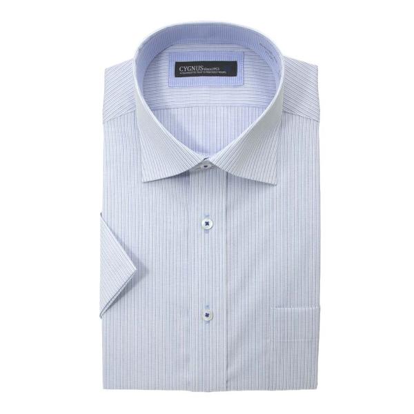 ワイシャツ メンズ クールビズ 半袖 超形態安定 ノーアイロン 抗菌防臭 制菌 部屋干し対応 Yシャ...