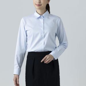 a0724 シャツ　ブラウス　11号　ホワイト系　肩パッド付 レディースシャツ・ブラウス 6071-N01B-WHITE-