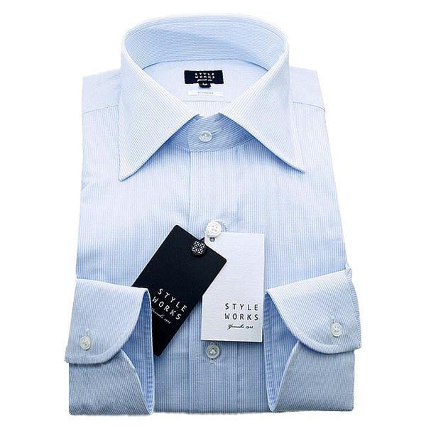 ワイシャツ| 長袖ドレスシャツ コンフォート Vintage Line ワイド コットンリネン