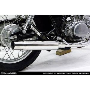WirusWin SR400・500 FI車用 シャープ マフラー スリップオン