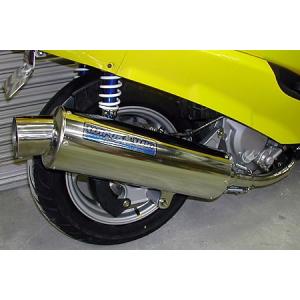 WirusWin SYM RV125i用 ステップマフラー /ウイルズウィン : エスエス