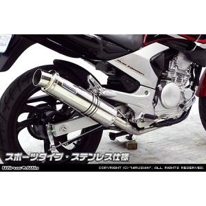 WirusWin YBR250( PCNLD )用 ダイナミックマフラー スポーツタイプ