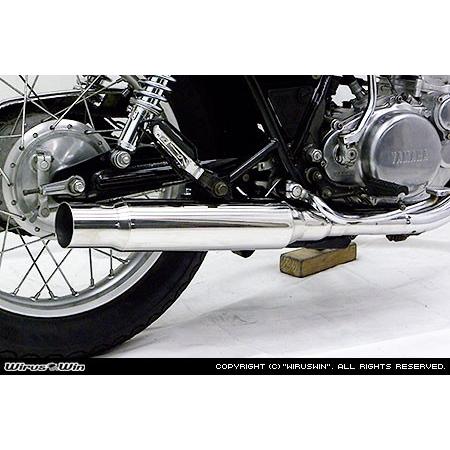 WirusWin SR400・500 FI車用 シャープ マフラー スリップオン /ウイルズウィン