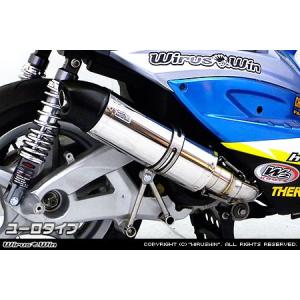 値下げ‼️エイプ50 Wirus Winマフラー WirusWin エイプ50 ロッドショート マフラー/ウイルズウィン