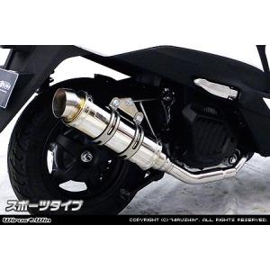 WirusWin エイプ100 ロッドショート マフラー/ウイルズウィン