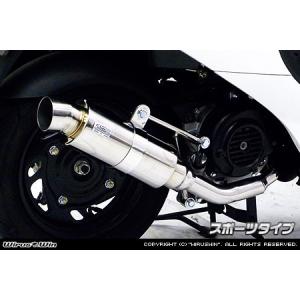 WirusWin SYM X'pro 風50 テイストマフラー/ウイルズウィン : エスエス
