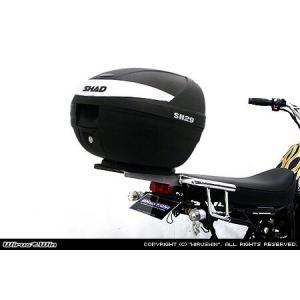 WirusWin GB350 H'ness CB350 SHAD製リアボックス付きタンデムバー