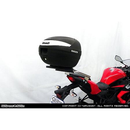 WirusWin ニンジャ Ninja250SL(JBK-BX250A) SHAD製リアボックス付き...