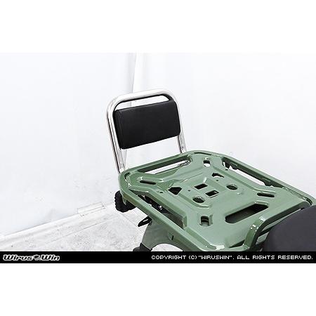 WirusWin CT125 ハンターカブ 8BJ-JA65 バックレスト付きタンデムバー /ウイル...