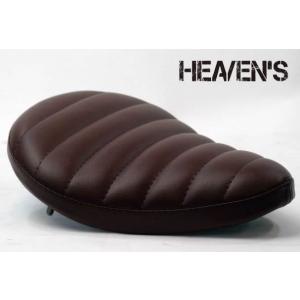 HEAVEN'S ソロシート（スタンダード・フラット）タックロール ブラウン/ヘブンズ 汎用 マーキ...