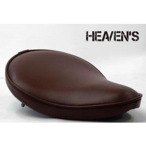 HEAVEN'S ソロシート（スタンダード・フラット）スムース ブラウン/ヘブンズ 汎用 マーキュリ...