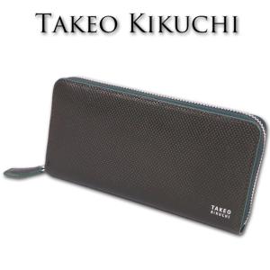 TAKEO KIKUCHI（タケオキクチ） 長財布 ラウンドファスナー マルゴ