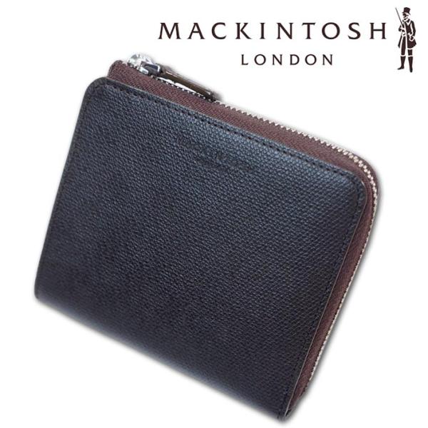 展示品 マッキントッシュロンドン PEEK ピーク 牛革 二つ折り財布 MACKINTOSH LON...