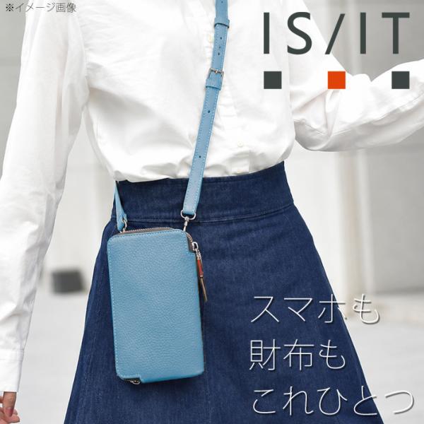 イズイット スマホショルダーバッグ ノボ 972111 IS/IT ブルー 青 メンズ レディース ...