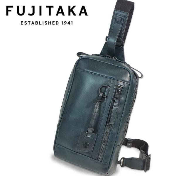 フジタカ レザー ボディバッグ ワンショルダーバッグ ホーク 615903 FT by FUJITA...