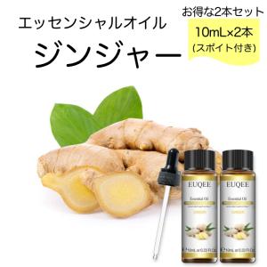 【2本セット】ジンジャー 生姜 Zingiber officinalis スポイト付 10ml EUQEE 高品質 PREMIUM GRADE スパイス - LINE友だちクーポン -｜sseule