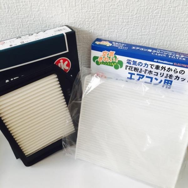 ハスラー MR31S MR41S ＊ターボ車のみ適合 VIC エアコンフィルター&amp;エアクリーナーセッ...