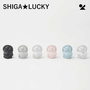 （2個セット）SHIGA★LUCKY／KUMORI(グレー)  日本製 信楽焼 信楽たぬき 滋賀　lucky-01b｜sshana