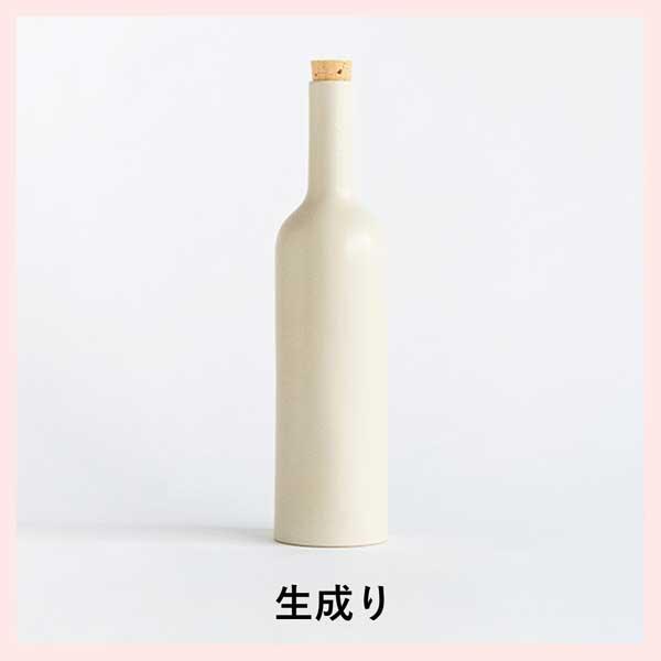 TEIBAN WARE ボトル 720ml／生成り 日本製 信楽焼　s18-bt01-A7