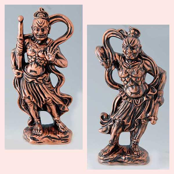 仏像シリーズ　金　仁王（大）　阿像or吽像／２種類　S09-149,S09-150