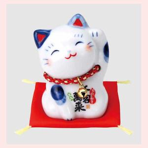 染錦 まねき猫(鈴付・小)/3種類の詳細画像2