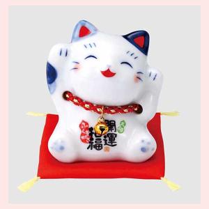 染錦 まねき猫(鈴付・小)/3種類の詳細画像3