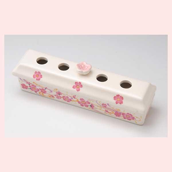 桜　香炉ケース（マット２枚付）　S19-343