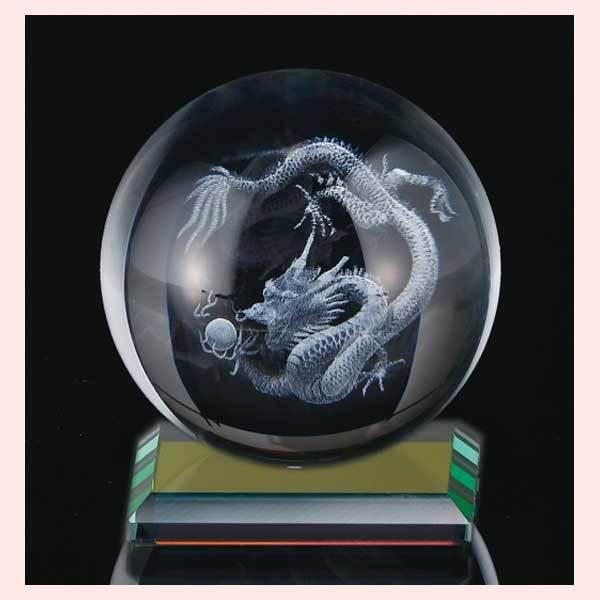 風水昇龍　クリスタルボール　MG186