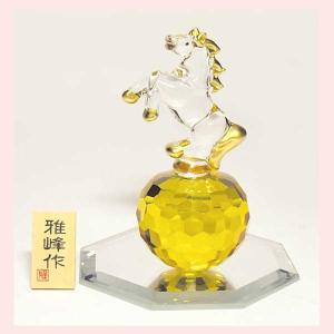 バカラ（Baccarat） 『馬 ホース 干支 クリアクリスタル 2014 フィギュ