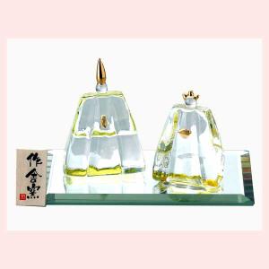 ひな祭り 置物 小物入れ 犬箱/ 須はら錦彩犬筥（大・左）（白） /雛