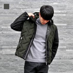 ダウンジャケット メンズ 中綿ダウンジャケット シームレス 撥水加工 防寒 暖かい ミリタリージャケット モード アウトドア 黒 カーキ ブラック M L Xl Ll 2l Ev メンズジャケット バッグ 鞄 のhk 通販 Yahoo ショッピング