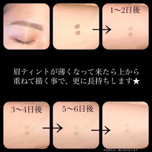 強力アイブロウ眉ティントお得な47%オフ!5本...の詳細画像3