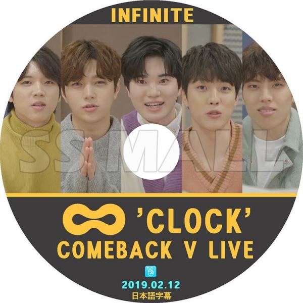 K-POP DVD INFINITE 2019 COMEBACK V LIVE 2019.02.12...