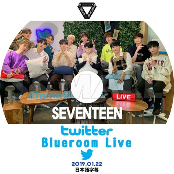 K-POP DVD SEVENTEEN Twitter Blueroom Live 2019.01....