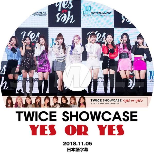 【K-POP DVD】☆ TWICE Yes or Yes SHOWCASE (2018.11.05...