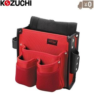 SK11 本革製 ペンチ差し ドライバー差し 4丁 工具差し DVC-KZ22 腰袋