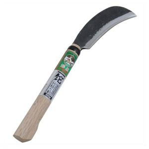 土佐 竹割包丁 安来鋼青紙割込 165mm 両刃 胴金付 竹細工 竹工芸用