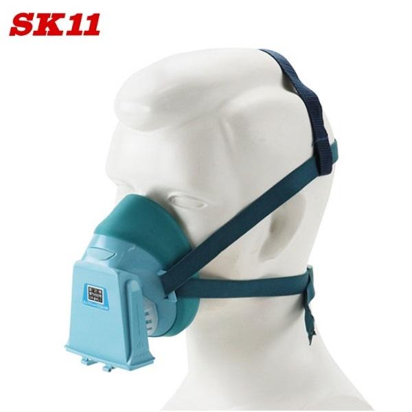 SK11 取り替え式 防じんマスク M-10 RL1 青 ブルー 粉塵 防塵 防じん 研磨 工業用 ...