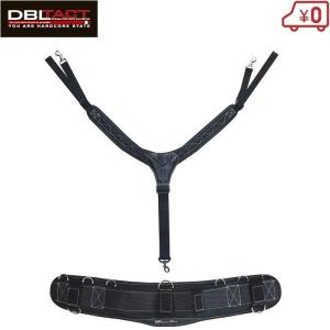 DBLTACT サポートベルト サスペンダーセット DT-HS-BK 腰ベルト 腰道具