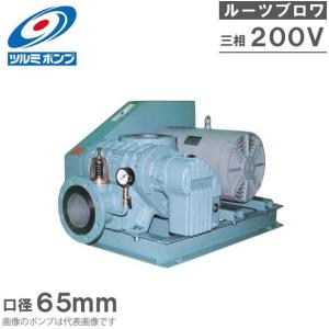 ツルミポンプ ルーツブロワー 5TBE65H 3.7kw 200V 65mm 鶴見ポンプ エアーポンプ ブロアー 曝気ブロワ エアポンプ