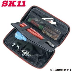 SK11 工具バッグ ツールバッグ パーツケース ツールケース 釘袋 工具入れ 小型 工具ケース おしゃれ 大工道具 電工 かっこいい