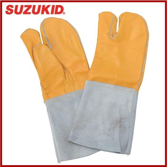 スズキッド 溶接用手袋 3本指 P-32 溶接機,溶接面