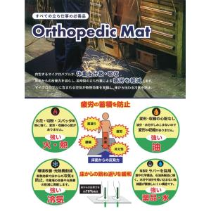 疲労軽減マット ゴムマット 60×90cm 立...の詳細画像5