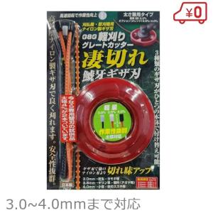 山善 刈る刈るボーイ SBC-280A 用鋸爪ブレード (Xカッター